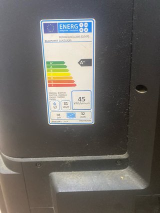 Televisor Blaupunkt Negro