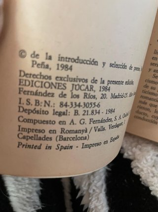 Antologia de la poesia romantica PedroJ De La Peña