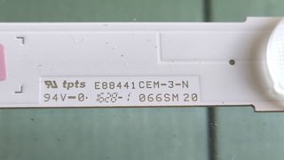 Tira LED TV Samsung UHD 4K 55 S_5U75_55_FL_L8_REV1