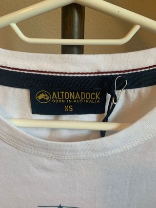 Camiseta Altonadock Blanca Talla XS