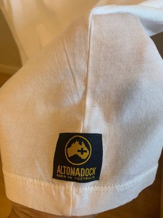 Camiseta Altonadock Blanca Talla XS