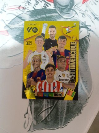 Lote Cartas Balón de Oro Panini 2025/2026
