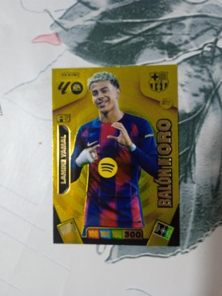 Lote Cartas Balón de Oro Panini 2025/2026