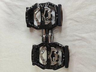 Pedales mixtos XLC aluminio MTB