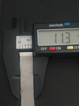 2 Correas/Brazaletes Reloj Malla Metálica Vintage