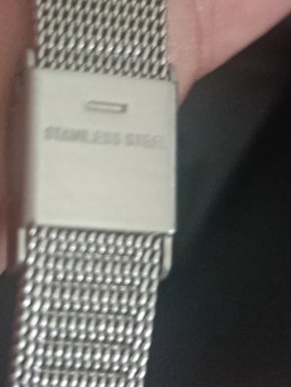 2 Correas/Brazaletes Reloj Malla Metálica Vintage