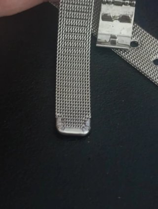 2 Correas/Brazaletes Reloj Malla Metálica Vintage