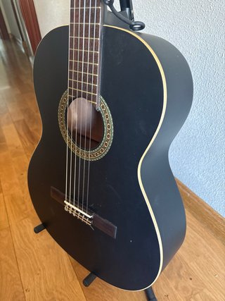 Guitarra Alhambra 1C Negra Satinada