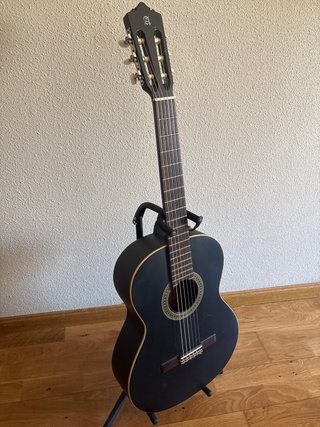 Guitarra Alhambra 1C Negra Satinada
