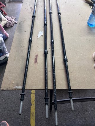 2 Pares Bastones Trekking Ajustables