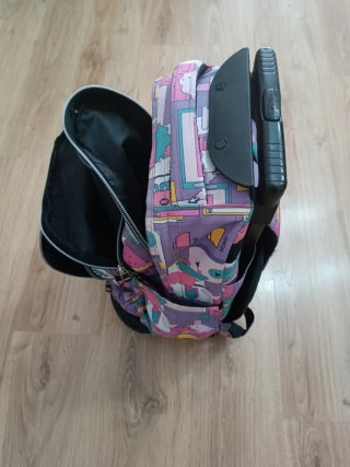 Mochila escolar Totto con ruedas.