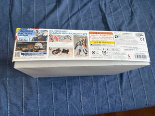 Maqueta Gundam japonesa RX-78F00 de Gundam Factory