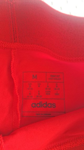 Conjunto Adidas Chándal Rojo