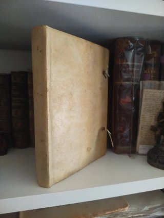 Libro antiguo Manuscrito S.XVIII Firmado