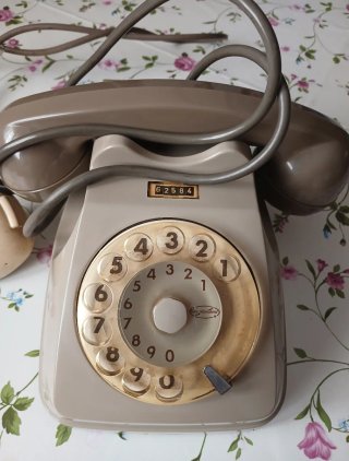 Telefono SIP vintage beige