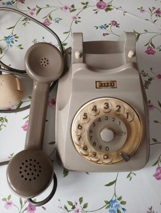 Telefono SIP vintage beige