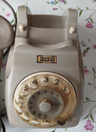 Telefono SIP vintage beige