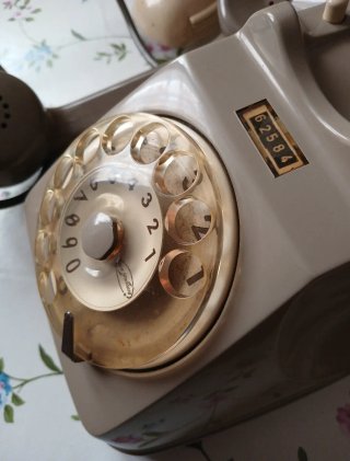 Telefono SIP vintage beige