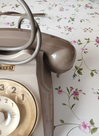 Telefono SIP vintage beige