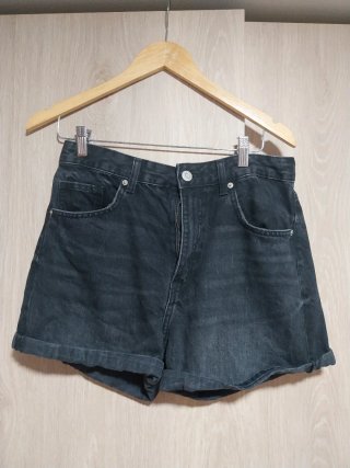 Shorts vaqueros Zara negros