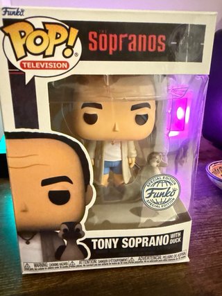 Funko  Sopranos Tony Soprano con Anatra