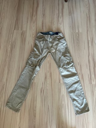 Pantalones niño 15/16 azul/gris