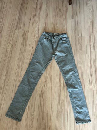 Pantalones niño 15/16 azul/gris