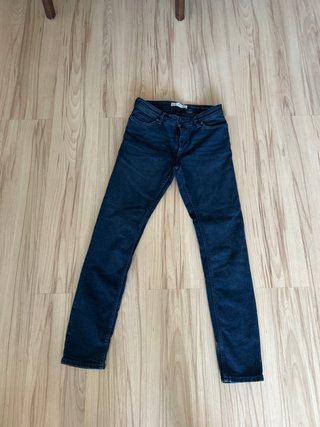 Pantalones niño 15/16 azul/gris
