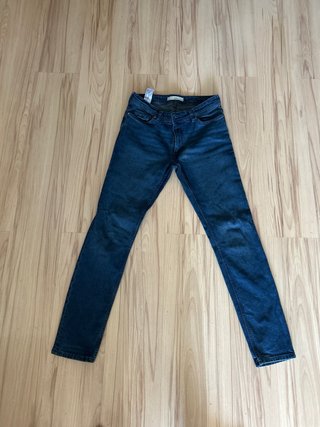 Pantalones niño 15/16 azul/gris