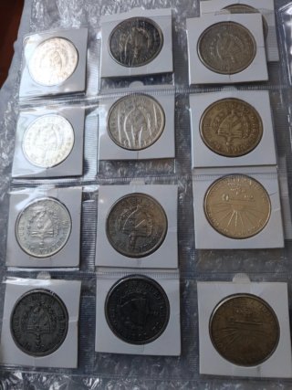 Un kilo de  Monedas Plata de calidad