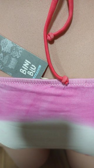 Bikini Bini Blu by Menorca Rosa y Blanco