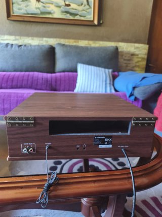 Tocadiscos Sunstech Vintage Marrón/Plata