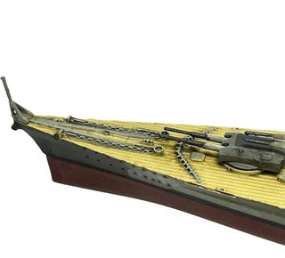 Maqueta Barco Metal Acorazado Bismarck 1:1000