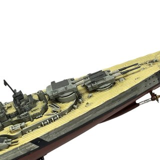 Maqueta Barco Metal Acorazado Bismarck 1:1000