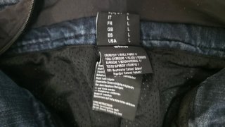 Pantalón de moto vaquero bmw con protecion.