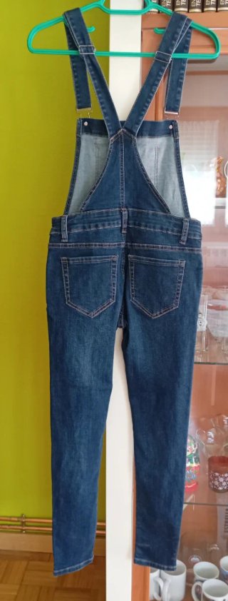 Peto vaquero largo Italy Moda azul