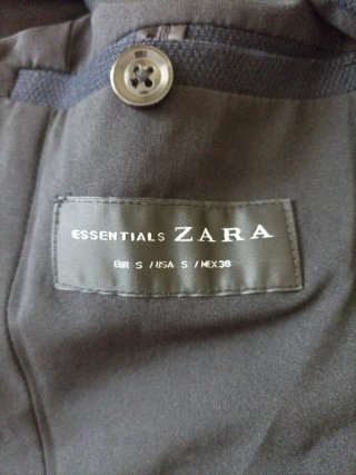 Americana azul