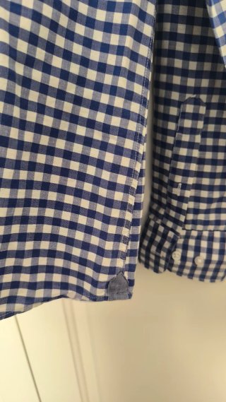 Camisa cuadros Massimo Dutti hombre