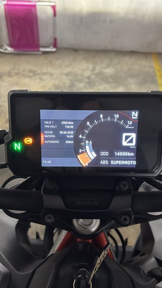 KTM Duke 125 2021 - 14500 km