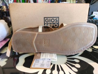 Sandalias Gioseppo Talla 38 Multicolor Plata