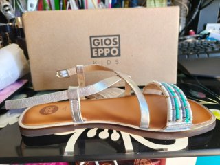 Sandalias Gioseppo Talla 38 Multicolor Plata