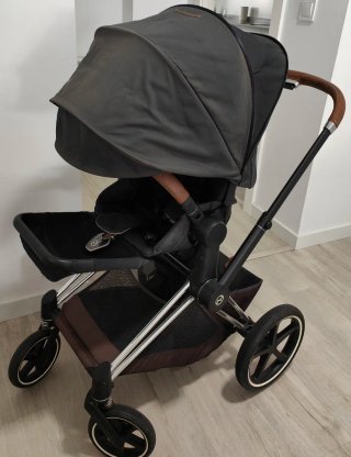Cybex Priam.Silla+Capazo+Silla Coche+chasis
