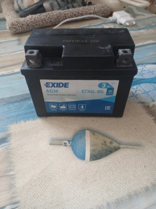 Batería Moto EXIDE ETX4L-BS AGM