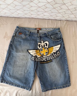 Jorts Akademiks Vintage Y2K Unseen Forces