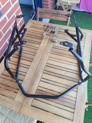 Soporte negro Maletas BMW Gs1250 Gs1250 Adventure