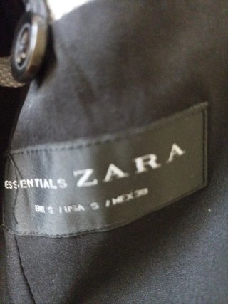 Americana Zara Gris Talla s