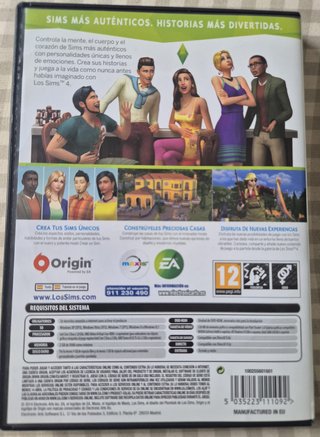 Los Sims 4 PC DVD