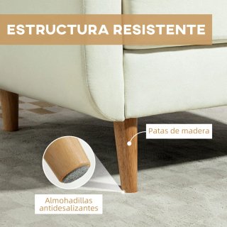 Butaca de dormitorio con reposabrazos