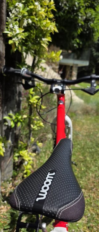 Bicicleta Woom 6 Roja 26 Ultraligera