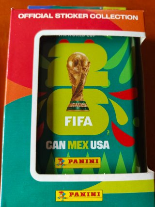 Pack 4 Latas Panini Mundial FIFA 2026 (Sin sobres)